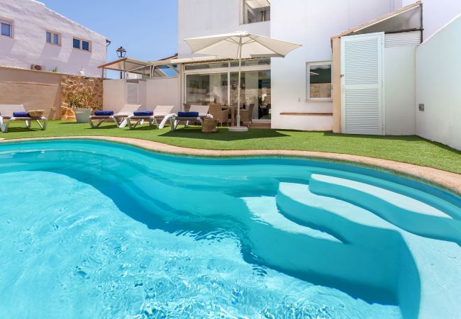 Chalet en Cala d´Or - Casa Nikydan con la piscina privada