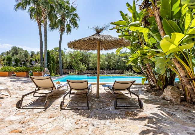 Casa en Santanyi - Son Pavo Real Finca idílica con piscina, casa de invitados y gran jardín en Santanyi Casa en Santanyi - Son Pavo Real Finca idílica con piscina, casa de invitados y gran jardín en Santanyi