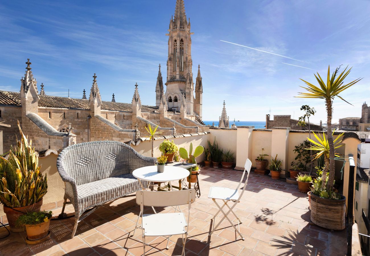 Apartamento en Palma  - Apartamento en el centro de Palma con impresionantes vistas a la ciudad