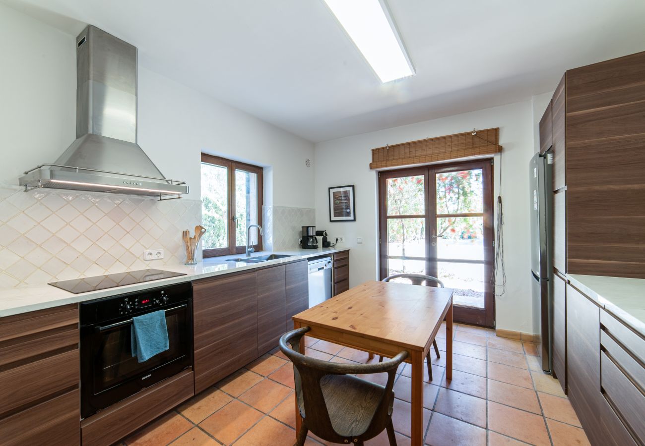Casa en Campos - Casa de vacaciones Can Riera Elegante alojamiento con piscina para 12 personas cerca de la playa de Es Trenc