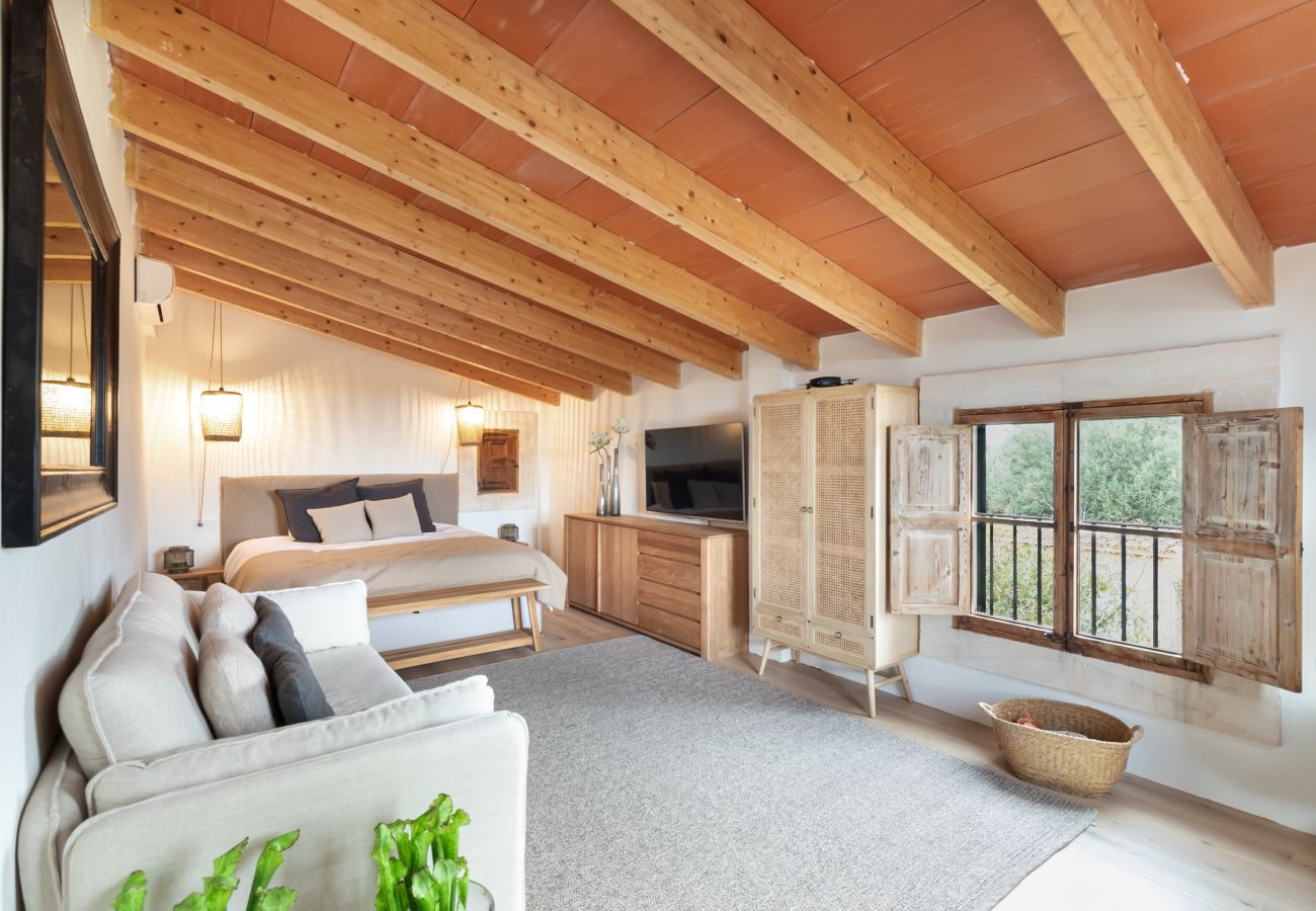 Casa en Santanyi - Casa Munch Disfruta de la naturaleza y la tranquilidad con piscina privada en Santanyí, disponible para alquiler mensual
