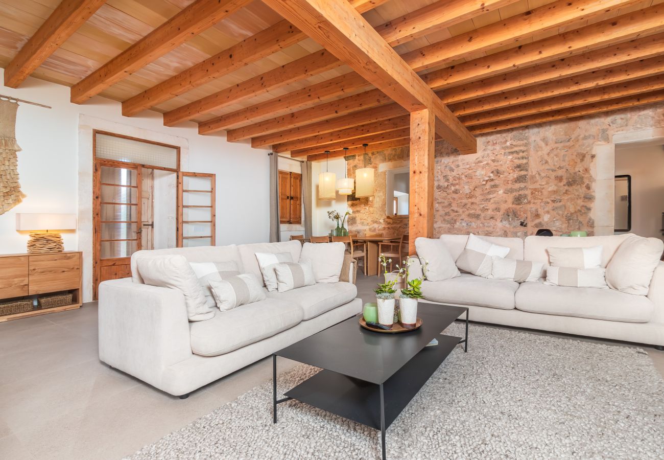 Casa en Santanyi - Casa Munch Disfruta de la naturaleza y la tranquilidad con piscina privada en Santanyí, disponible para alquiler mensual