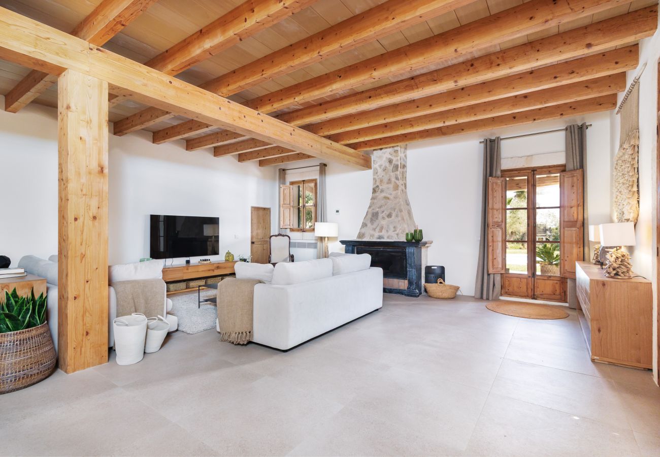 Casa en Santanyi - Casa Munch Disfruta de la naturaleza y la tranquilidad con piscina privada en Santanyí, disponible para alquiler mensual