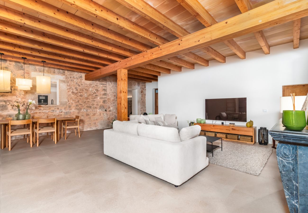 Casa en Santanyi - Casa Munch Disfruta de la naturaleza y la tranquilidad con piscina privada en Santanyí, disponible para alquiler mensual