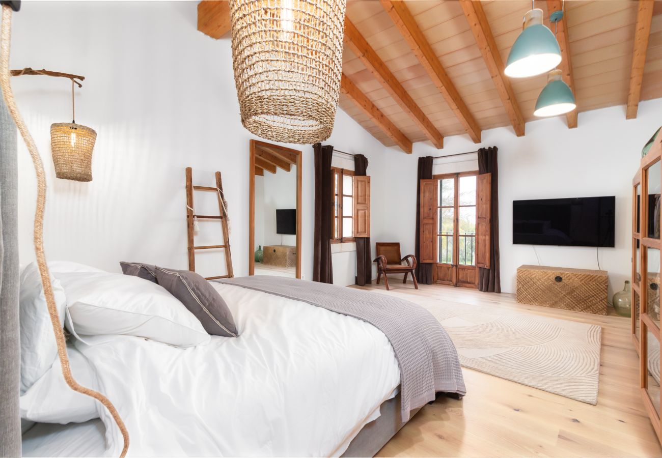 Casa en Santanyi - Casa Munch Disfruta de la naturaleza y la tranquilidad con piscina privada en Santanyí, disponible para alquiler mensual