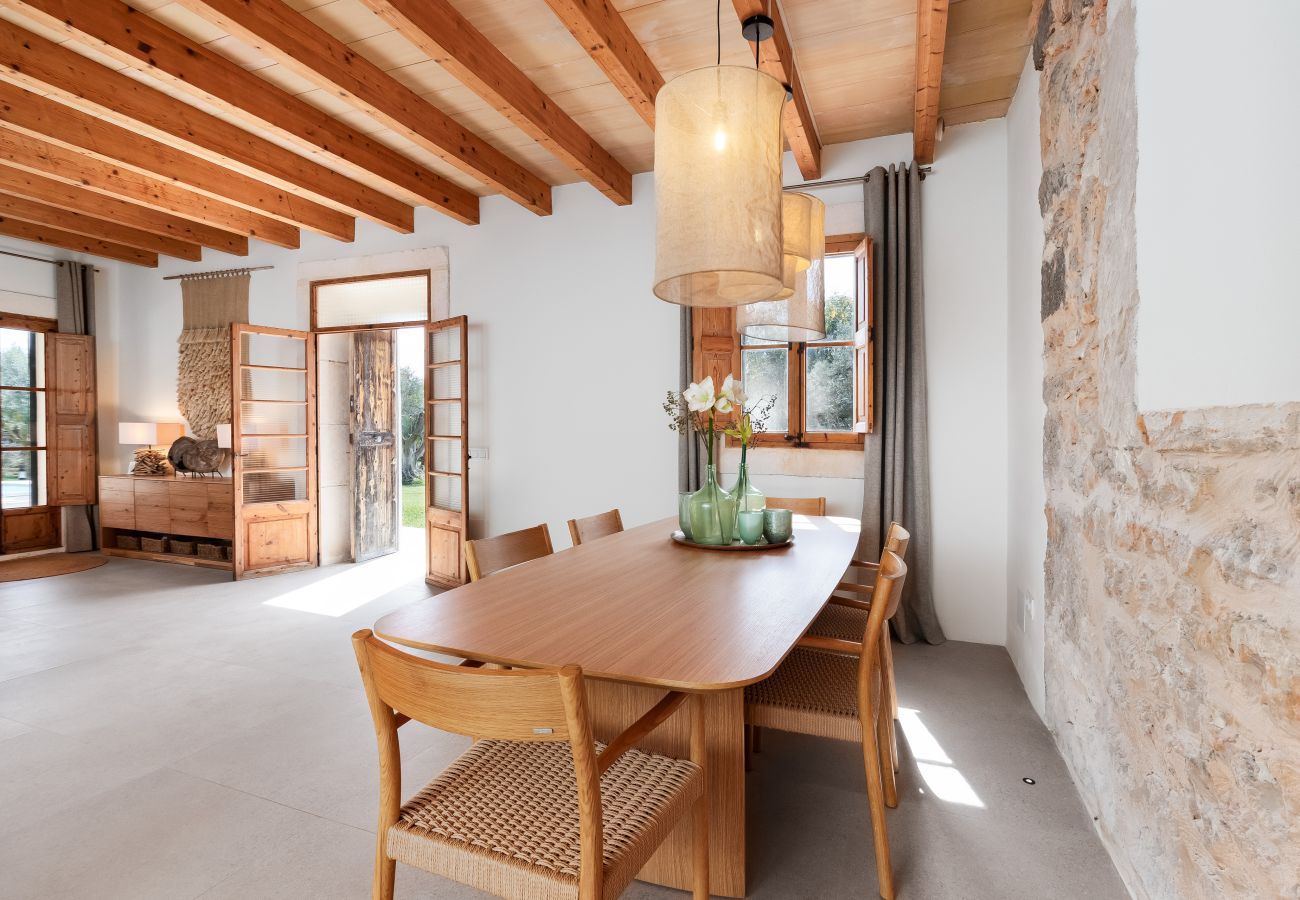 Casa en Santanyi - Casa Munch Disfruta de la naturaleza y la tranquilidad con piscina privada en Santanyí, disponible para alquiler mensual