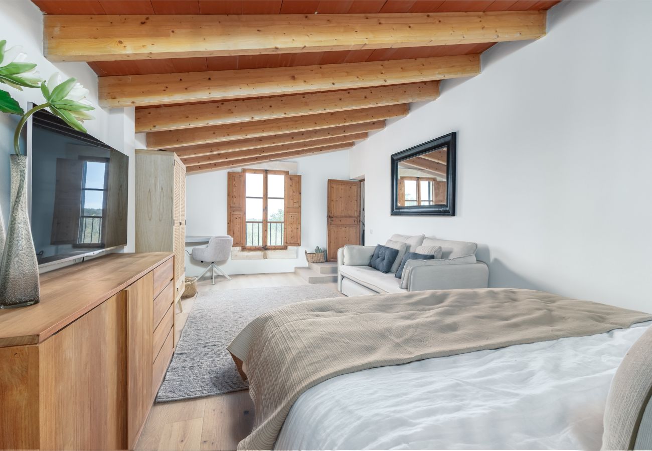 Casa en Santanyi - Casa Munch Disfruta de la naturaleza y la tranquilidad con piscina privada en Santanyí, disponible para alquiler mensual