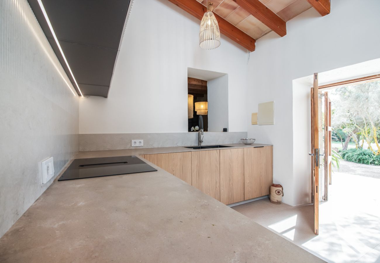 Casa en Santanyi - Casa Munch Disfruta de la naturaleza y la tranquilidad con piscina privada en Santanyí, disponible para alquiler mensual