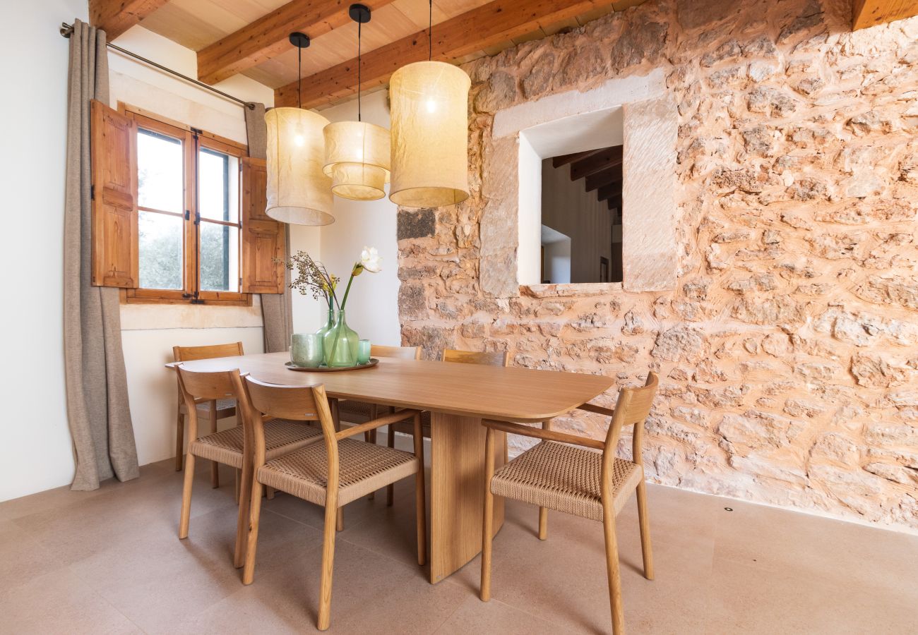 Casa en Santanyi - Casa Munch Disfruta de la naturaleza y la tranquilidad con piscina privada en Santanyí, disponible para alquiler mensual