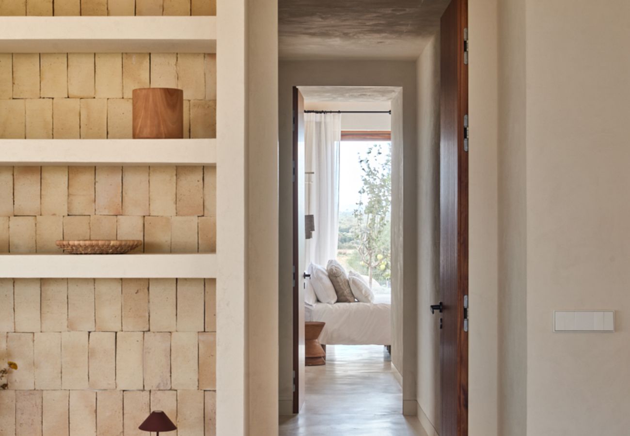 Villa en Manacor - Can Carmel Finca con estilo con 6 dormitorios y piscina en alquiler mensual cerca de Manacor