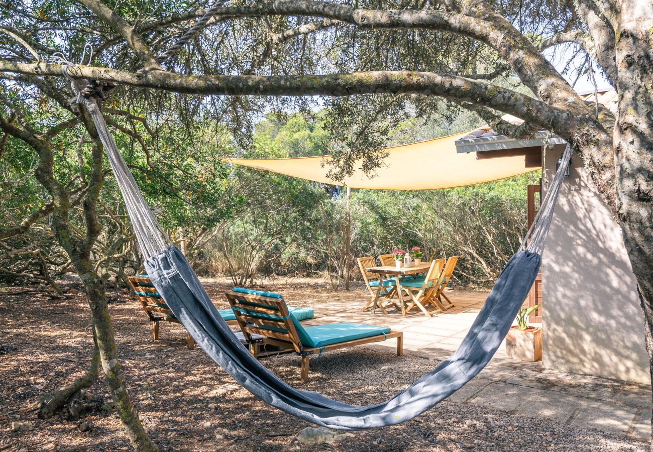 Casa rural en Ses Salines - Cottage de Madera Es Trenc
