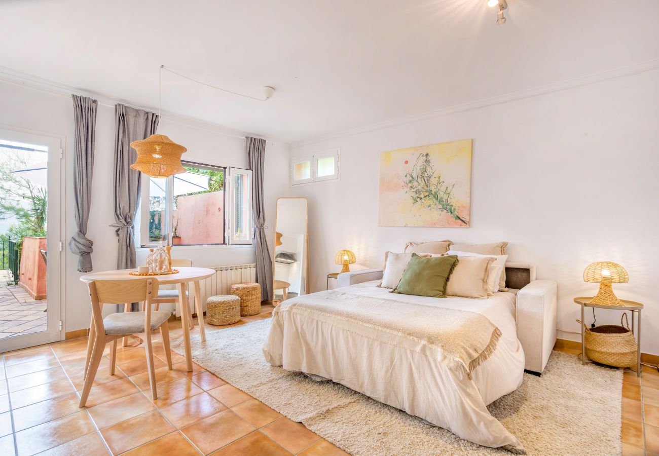 Estudio en Puigpunyent - Estudio de trabajo en la Sierra de Tramuntana (Mallorca) en alquiler mensual
