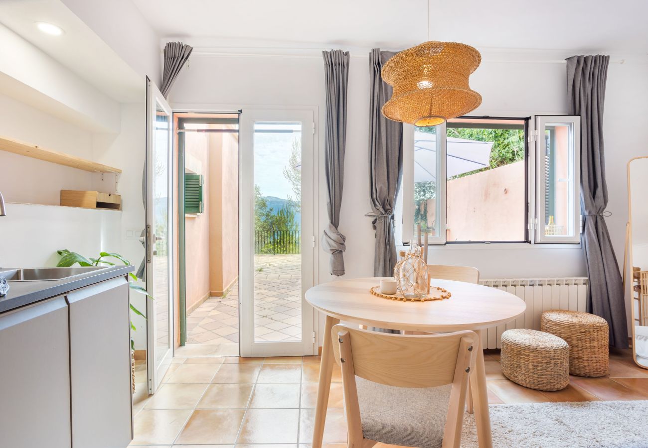 Estudio en Puigpunyent - Estudio de trabajo en la Sierra de Tramuntana (Mallorca) en alquiler mensual