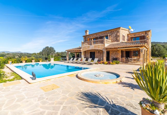 Finca en Son Carrió - Finca Es Molinet Nou casa vacaciones con encanto y piscina privada en Son Carrió, Mallorca