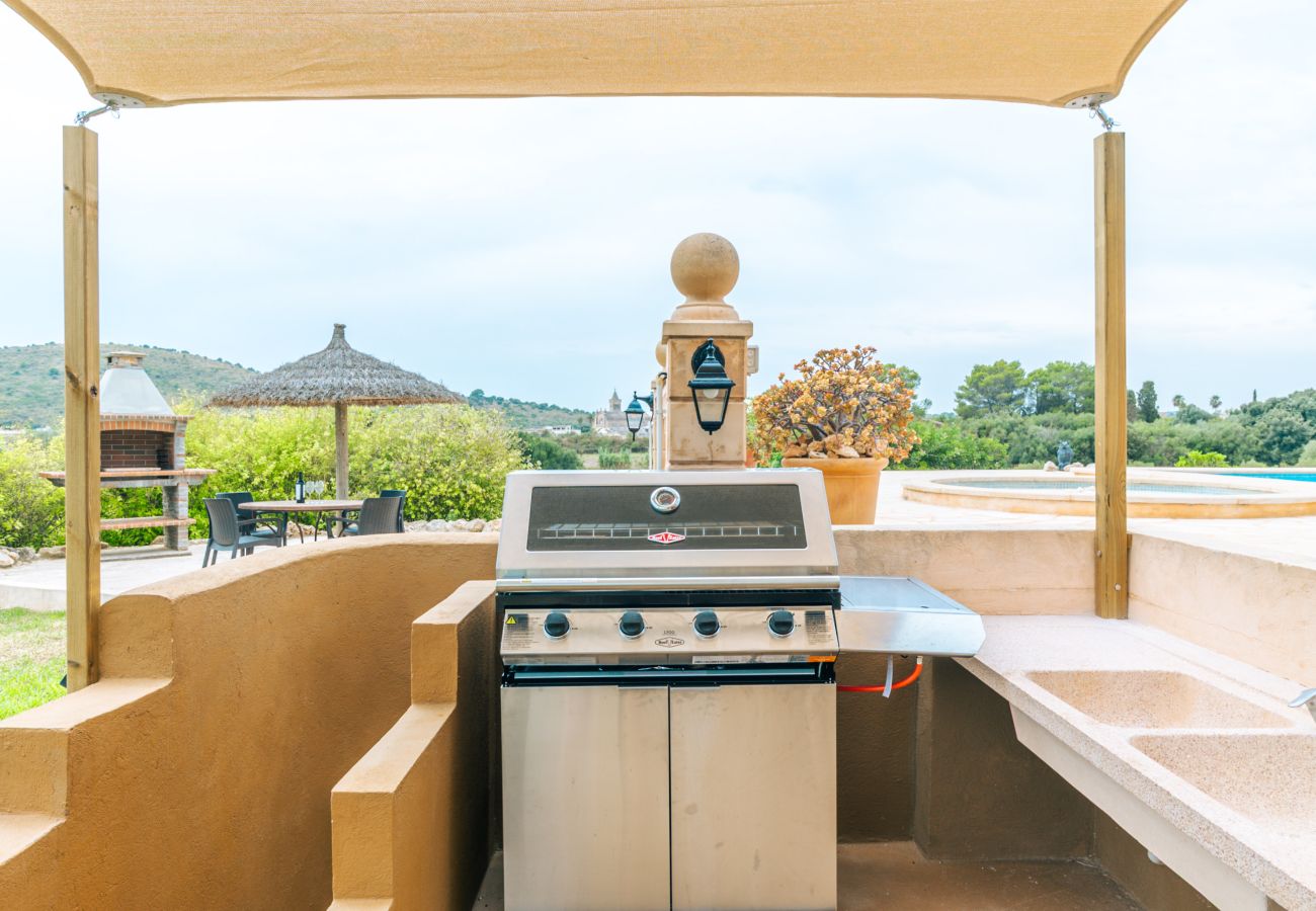 Finca en Son Carrió - Finca Es Molinet Nou casa vacaciones con encanto y piscina privada en Son Carrió, Mallorca