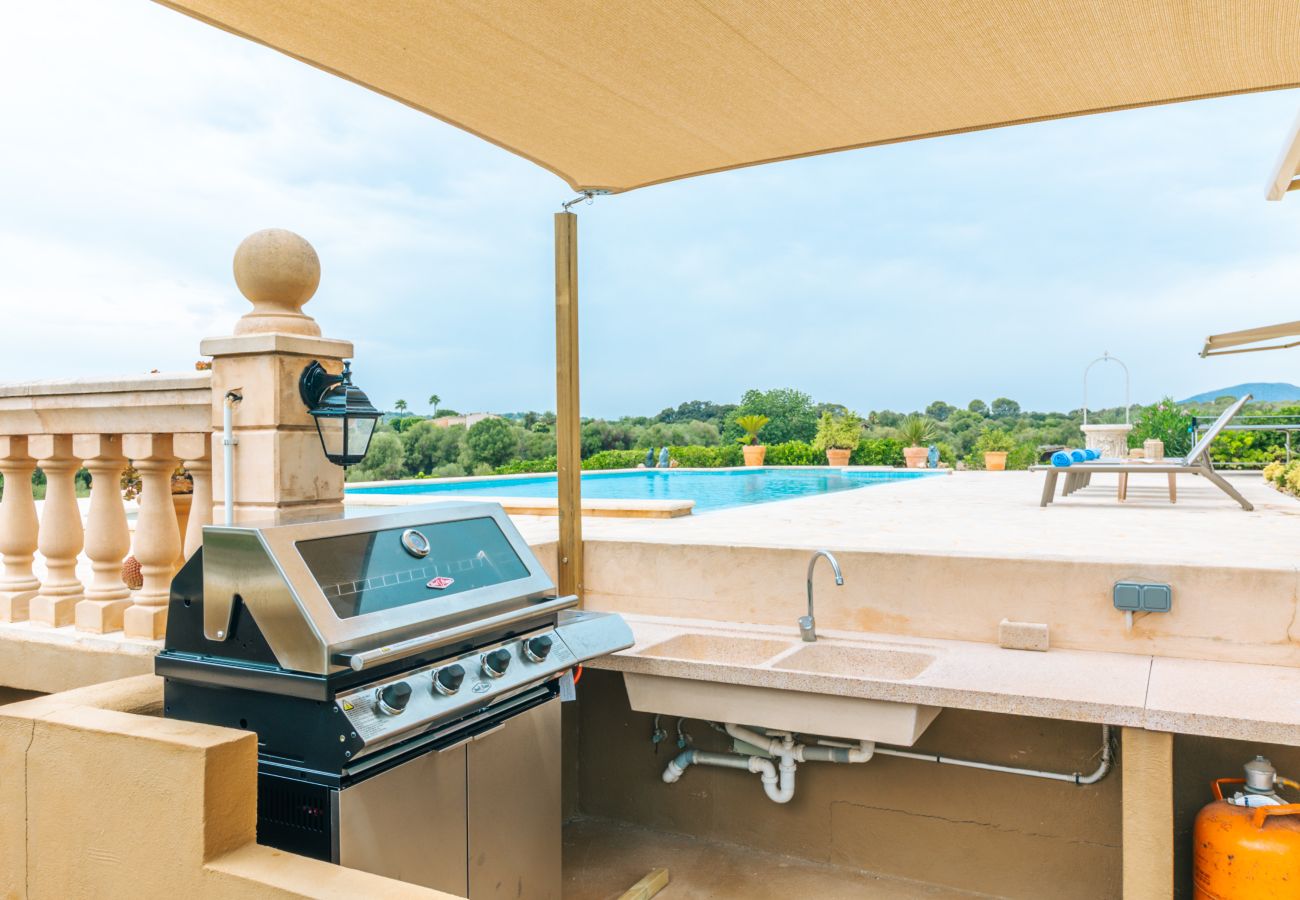 Finca en Son Carrió - Finca Es Molinet Nou casa vacaciones con encanto y piscina privada en Son Carrió, Mallorca