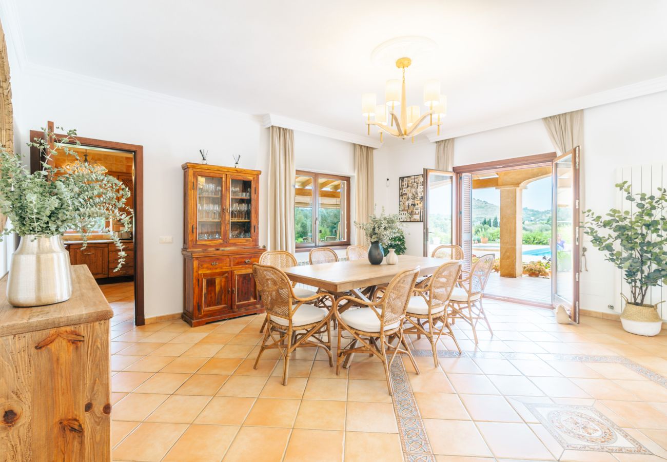 Finca en Son Carrió - Finca Es Molinet Nou casa vacaciones con encanto y piscina privada en Son Carrió, Mallorca