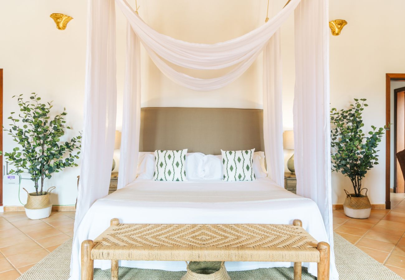 Finca en Son Carrió - Finca Es Molinet Nou casa vacaciones con encanto y piscina privada en Son Carrió, Mallorca