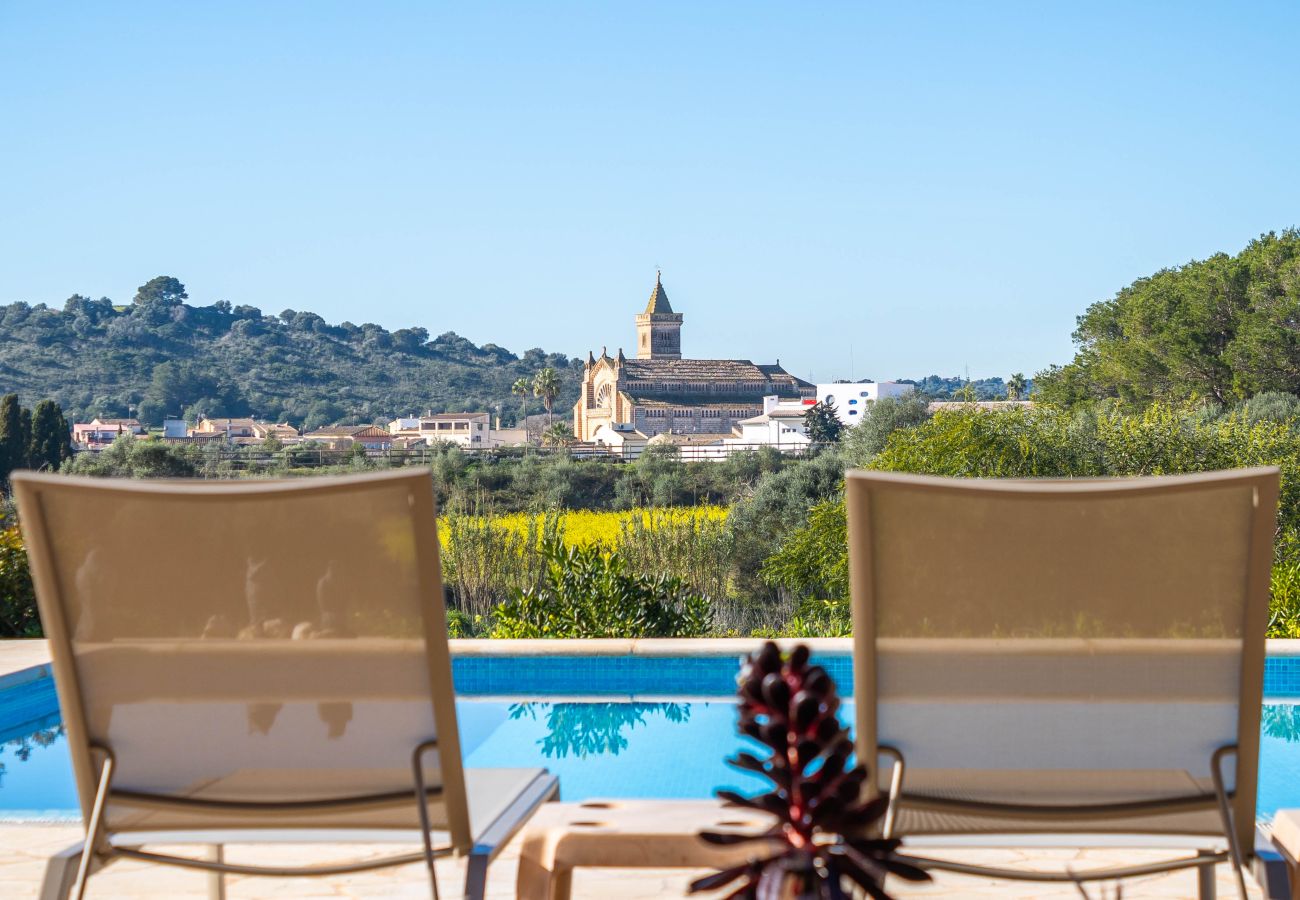 Finca en Son Carrió - Finca Es Molinet Nou casa vacaciones con encanto y piscina privada en Son Carrió, Mallorca