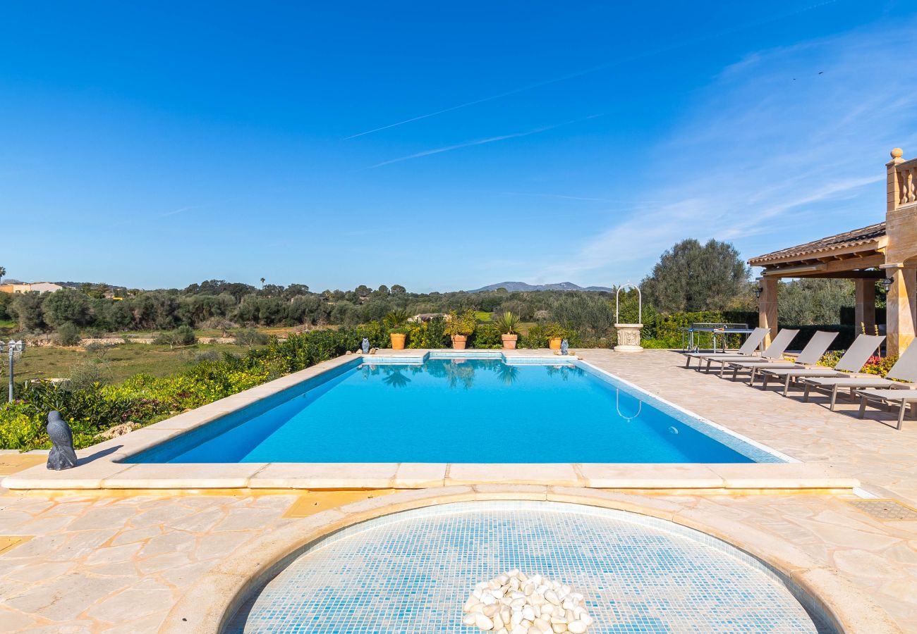 Finca en Son Carrió - Finca Es Molinet Nou casa vacaciones con encanto y piscina privada en Son Carrió, Mallorca