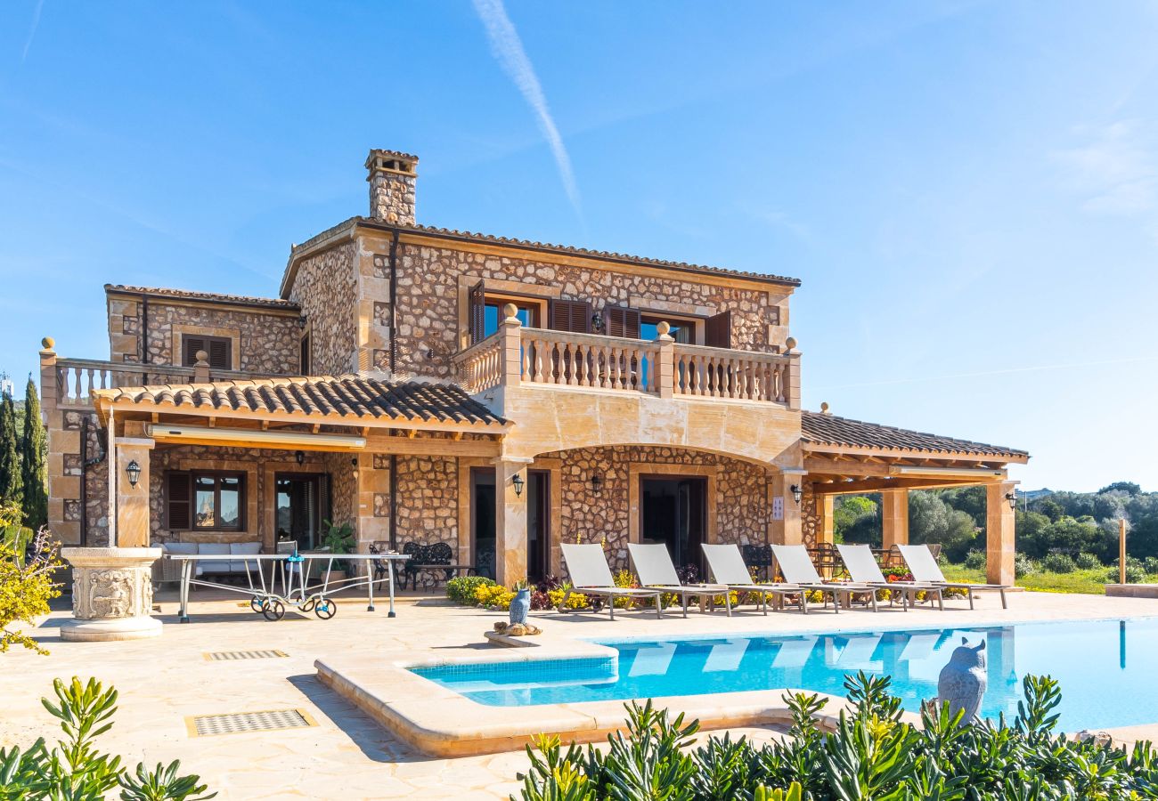 Finca en Son Carrió - Finca Es Molinet Nou casa vacaciones con encanto y piscina privada en Son Carrió, Mallorca