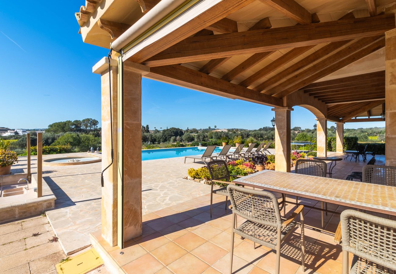 Finca en Son Carrió - Finca Es Molinet Nou casa vacaciones con encanto y piscina privada en Son Carrió, Mallorca