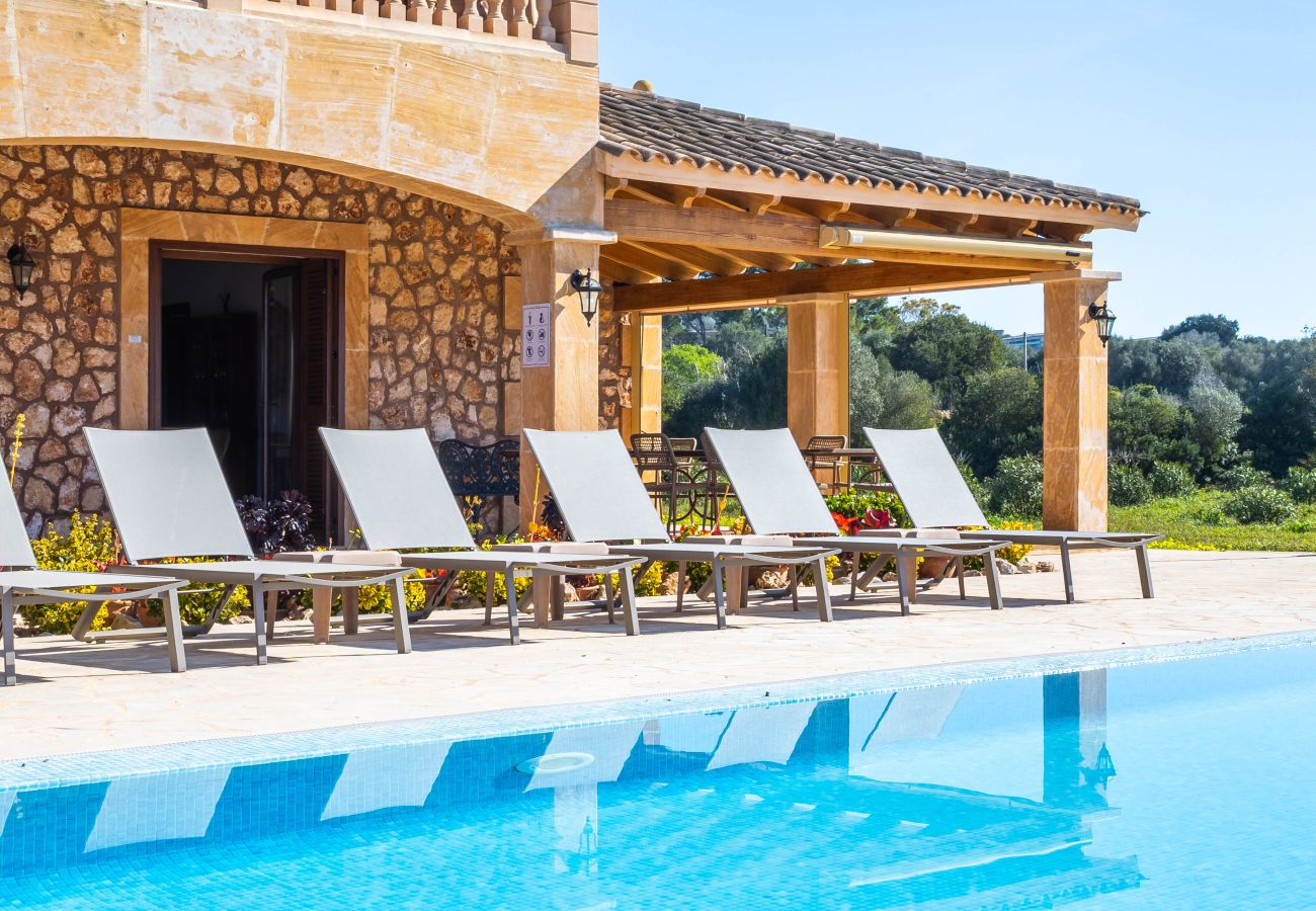 Finca en Son Carrió - Finca Es Molinet Nou casa vacaciones con encanto y piscina privada en Son Carrió, Mallorca