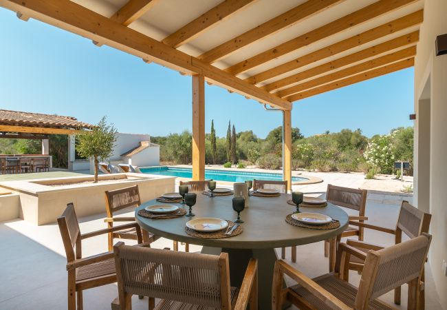 Villa en Ses Salines - Villa Olivo casa vacacional moderna con piscina en Mallorca cerca de Ses Salines y Es Trenc Villa en Ses Salines - Villa Olivo casa vacacional moderna con piscina en Mallorca cerca de Ses Salines y Es Trenc