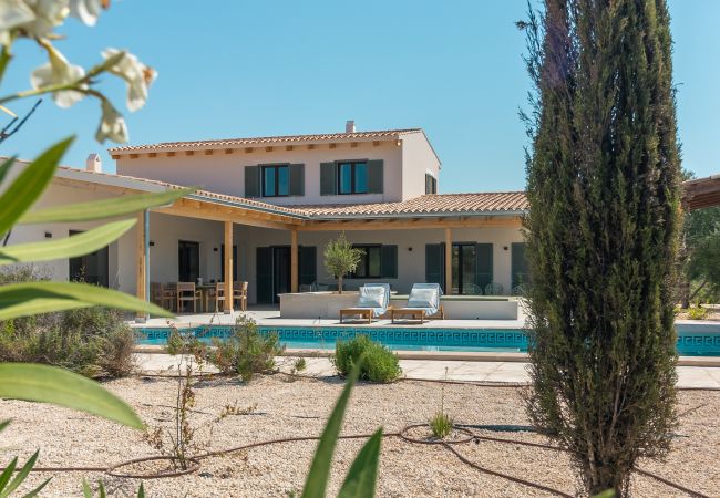 Villa en Ses Salines - Villa Olivo casa vacacional moderna con piscina en Mallorca cerca de Ses Salines y Es Trenc Villa en Ses Salines - Villa Olivo casa vacacional moderna con piscina en Mallorca cerca de Ses Salines y Es Trenc