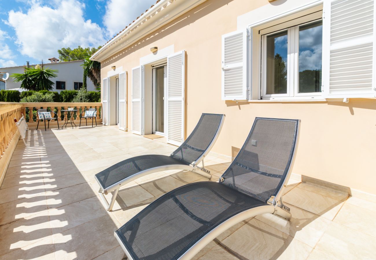 Casa en Manacor - Villa Occitania Mallorca moderna casa de vacaciones en Cala Murada con piscina para 8 personas