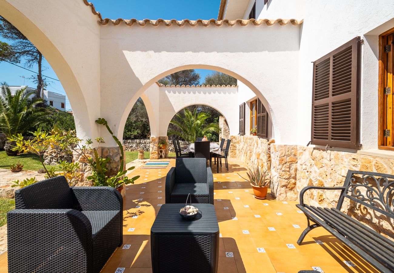 Casa en Cala Llombards - Casa Vacacional Can Monxu en Cala Llombards con Piscina y Vistas al Mar
