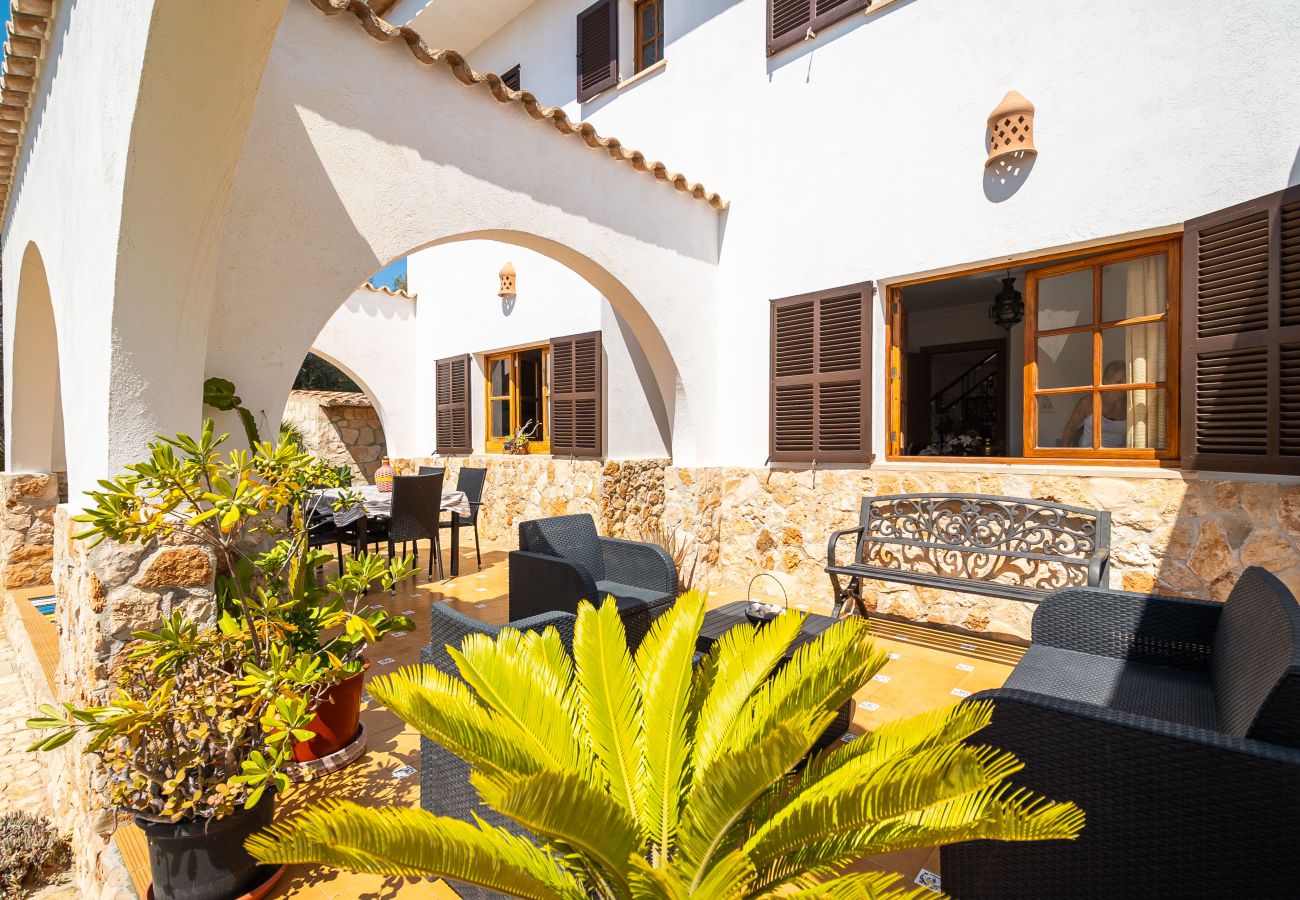 Casa en Cala Llombards - Casa Vacacional Can Monxu en Cala Llombards con Piscina y Vistas al Mar