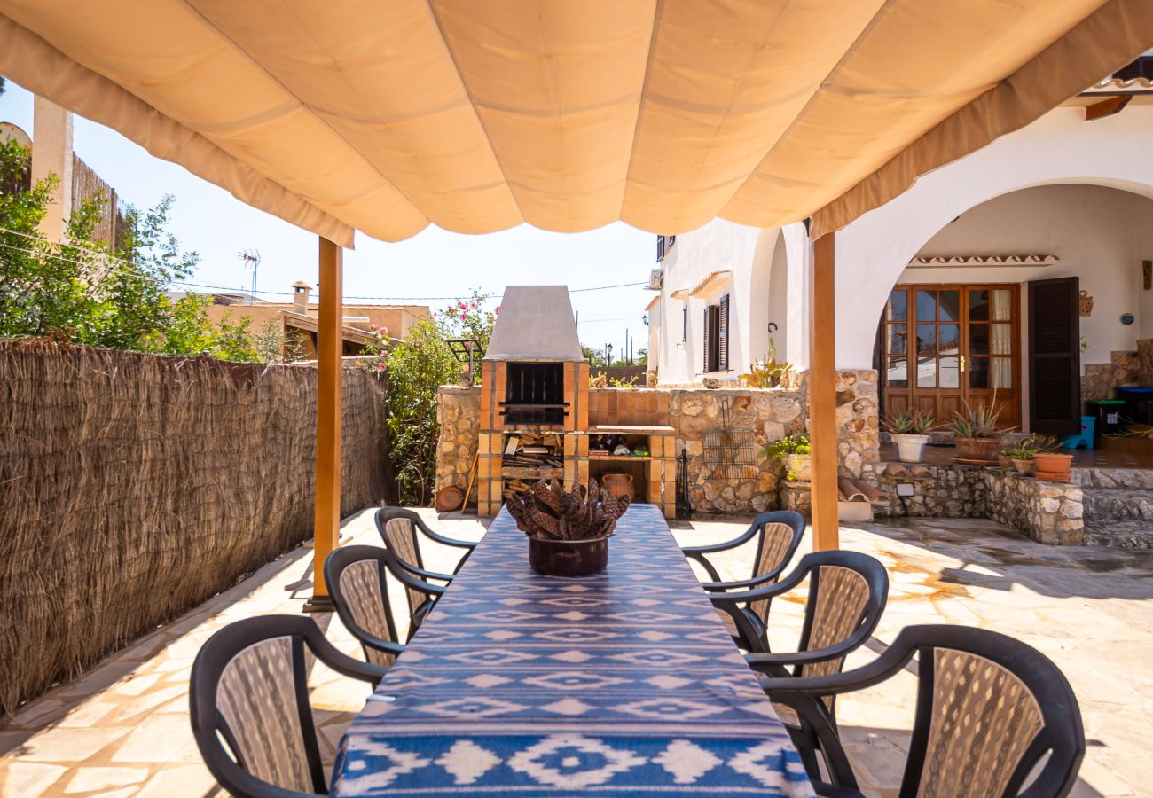 Casa en Cala Llombards - Casa Vacacional Can Monxu en Cala Llombards con Piscina y Vistas al Mar