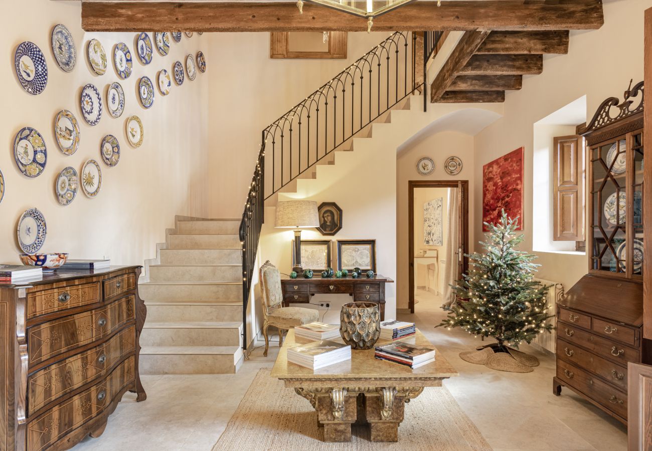 Finca en LLucmajor - Finca Terra Vella finca de lujo con hasta 11 dormitorios en alquiler mensual en Mallorca