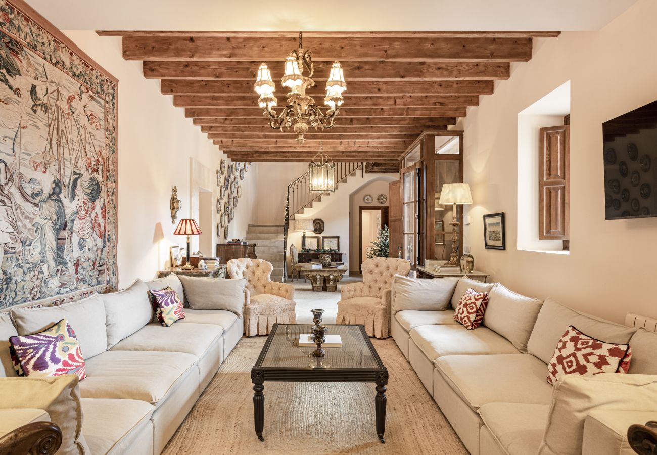 Finca en LLucmajor - Finca Terra Vella finca de lujo con hasta 11 dormitorios en alquiler mensual en Mallorca