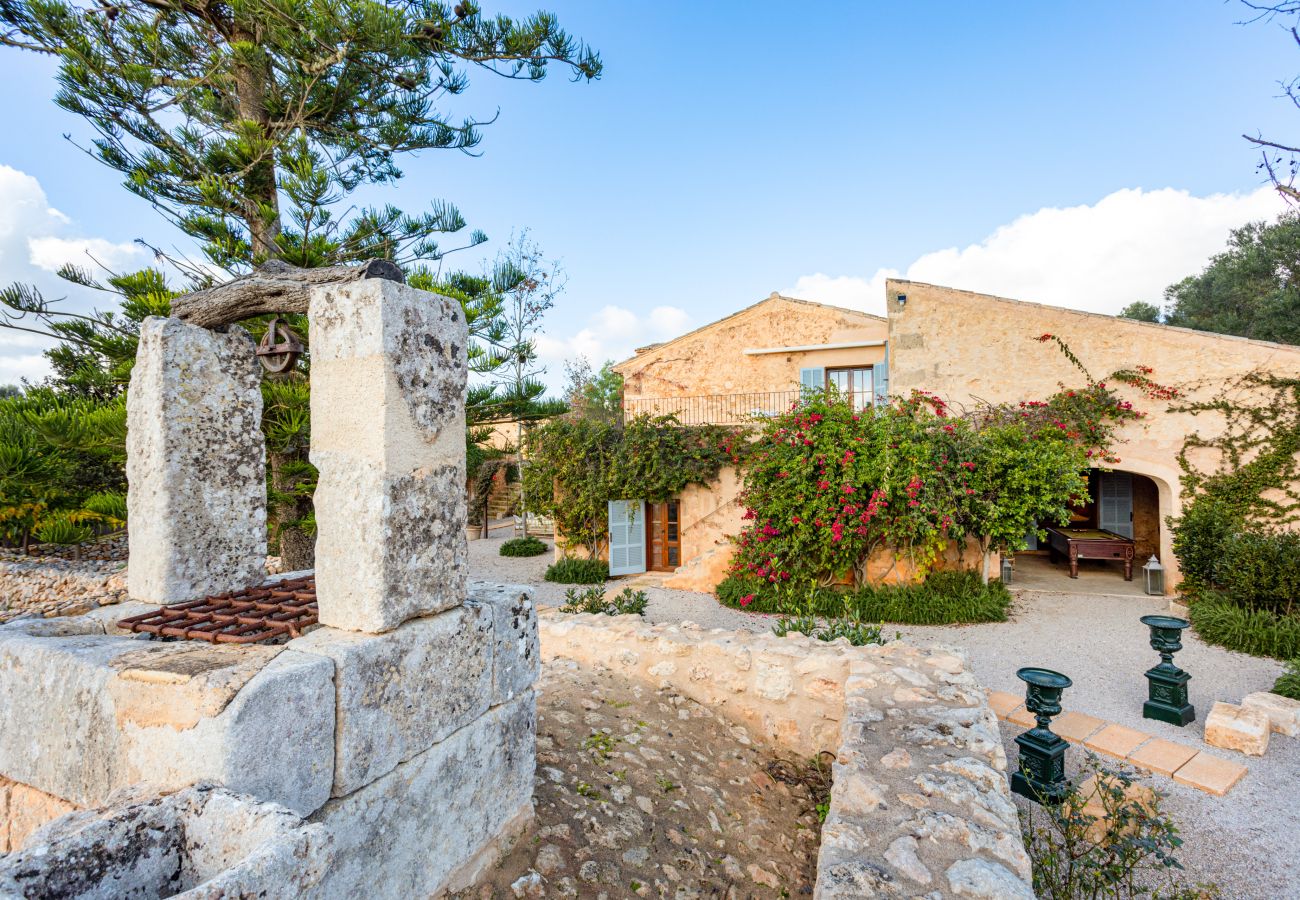 Finca en LLucmajor - Finca Terra Vella finca de lujo con hasta 11 dormitorios en alquiler mensual en Mallorca