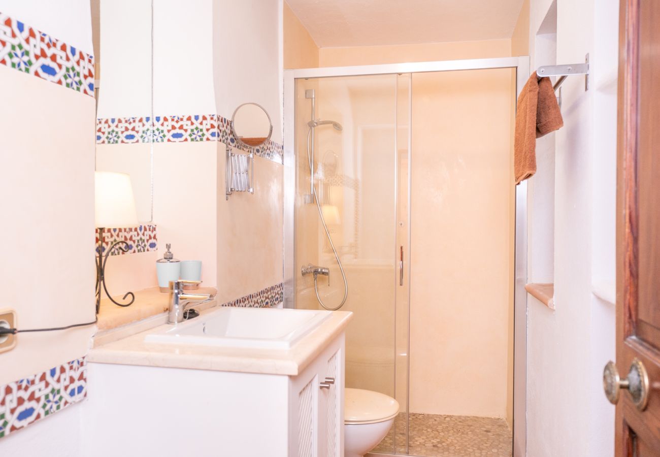 Finca en Manacor - Casa vacacional El Castillo con piscina para 12 personas cerca de Manacor en Mallorca