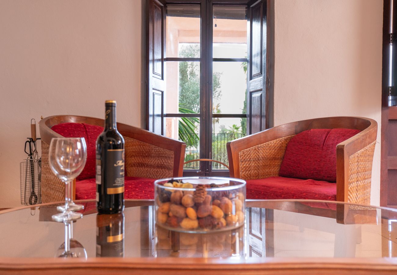 Finca en Manacor - Casa vacacional El Castillo con piscina para 12 personas cerca de Manacor en Mallorca