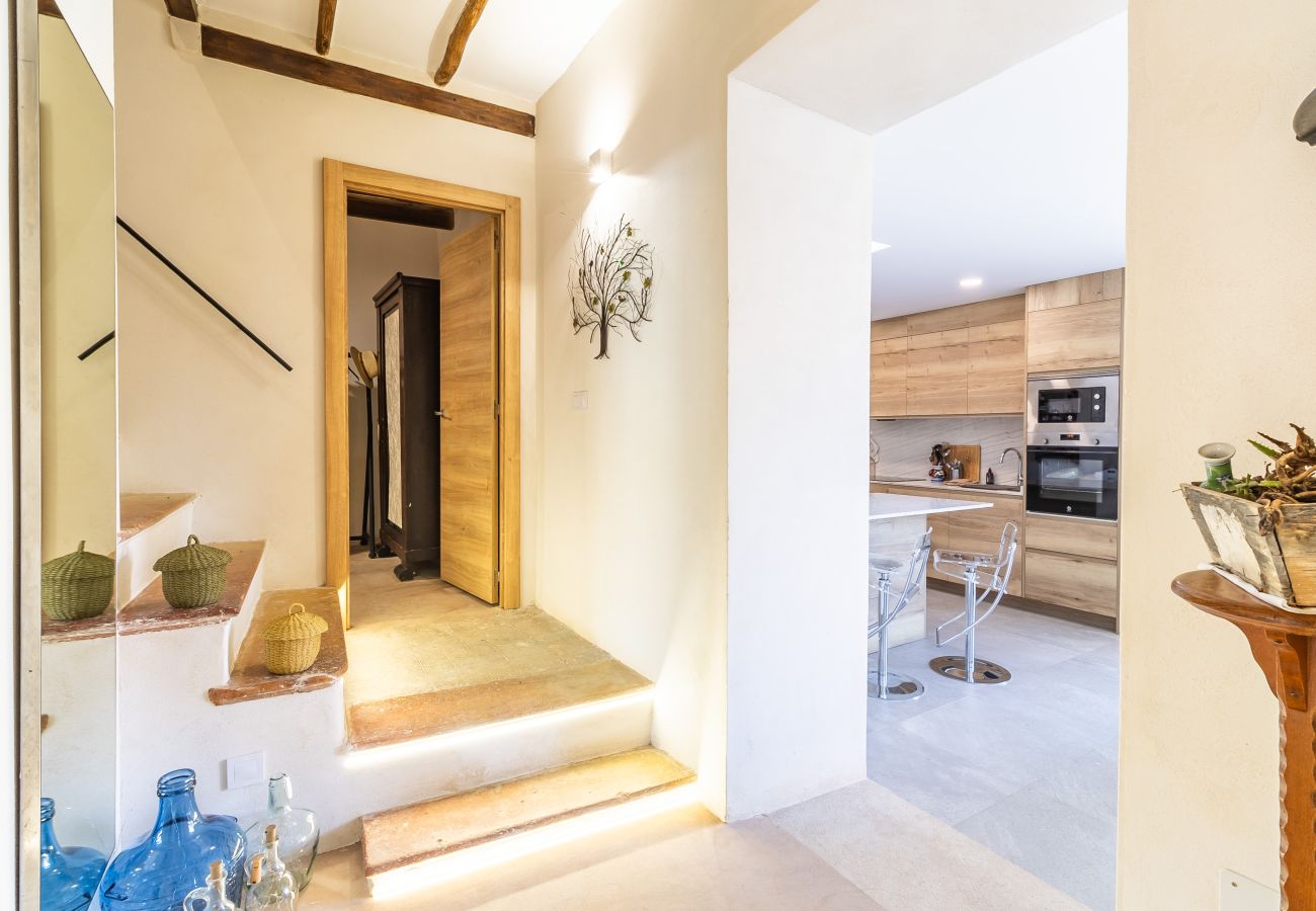 Casa en Ariany - Casa amueblada con piscina privada en Ariany Mallorca para alquiler mensual