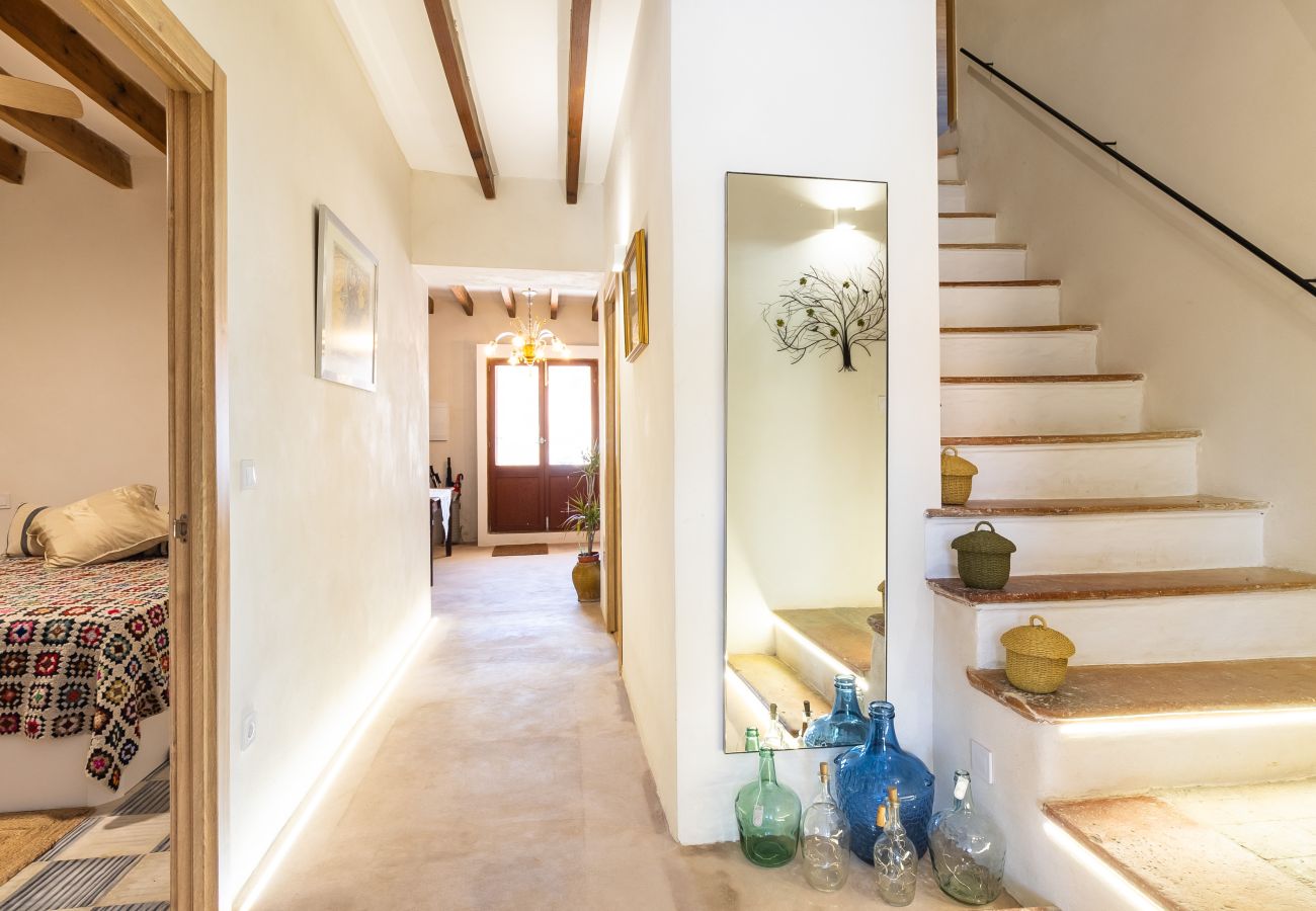 Casa en Ariany - Casa amueblada con piscina privada en Ariany Mallorca para alquiler mensual