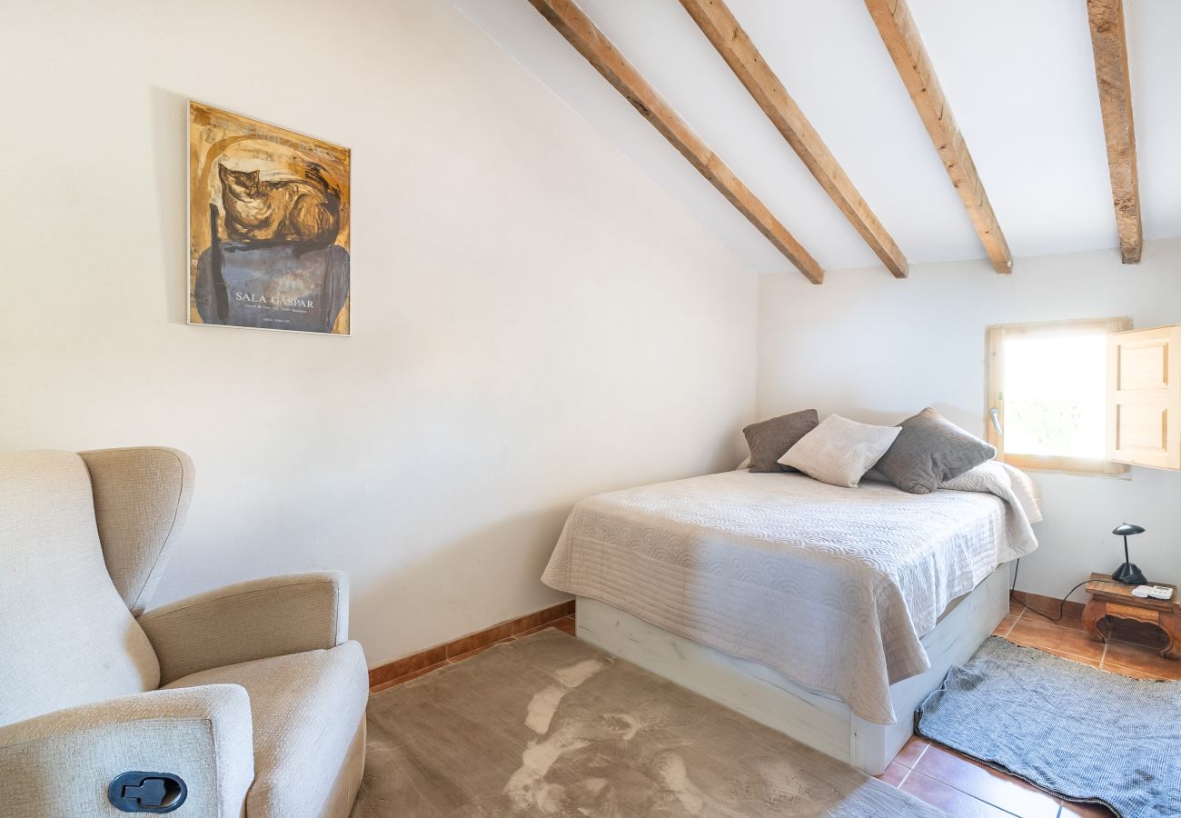 Casa en Ariany - Casa amueblada con piscina privada en Ariany Mallorca para alquiler mensual