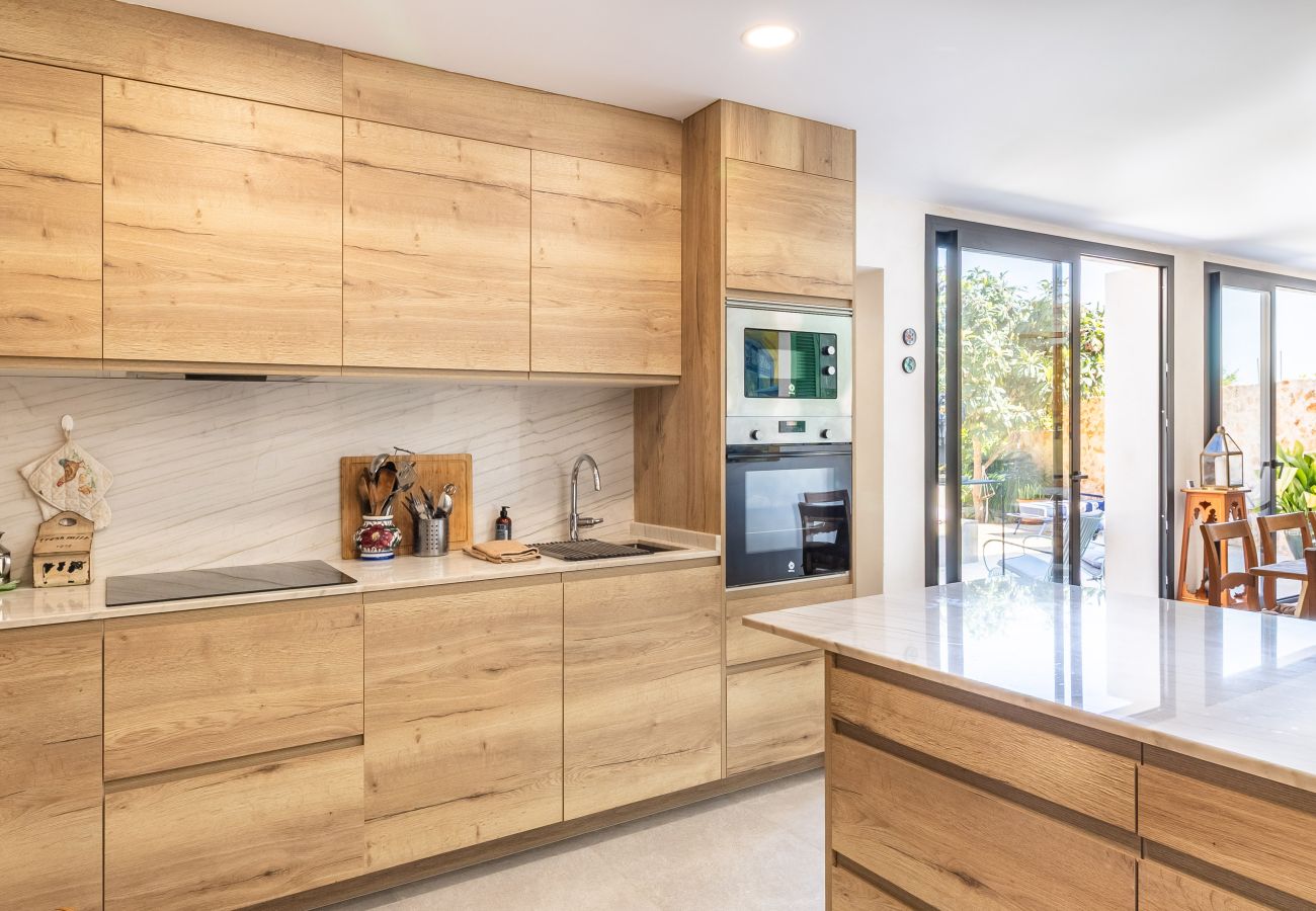 Casa en Ariany - Casa amueblada con piscina privada en Ariany Mallorca para alquiler mensual