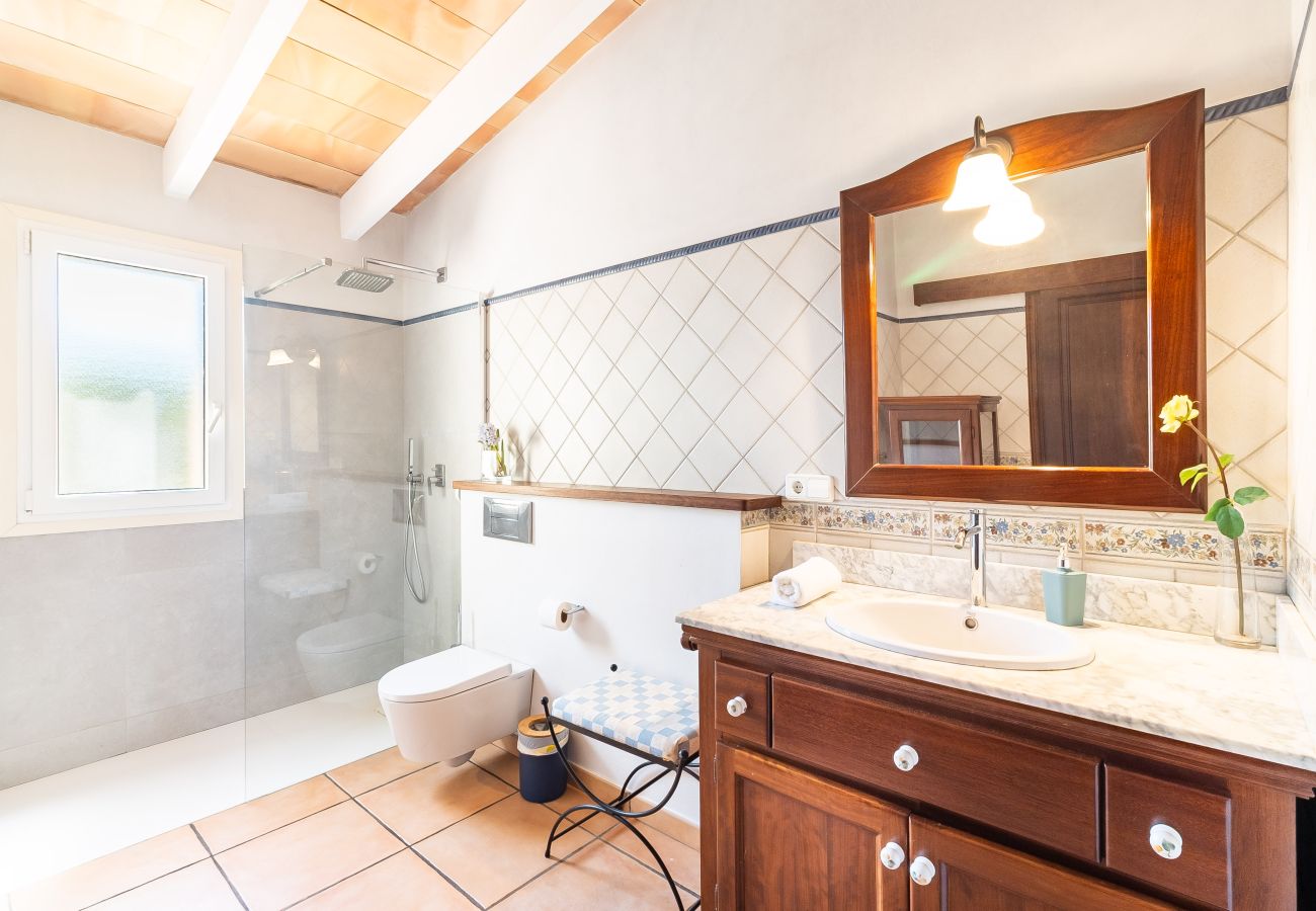 Casa en Cala Murada - Can Lluis en Cala Murada con piscina privada para alquiler temporal