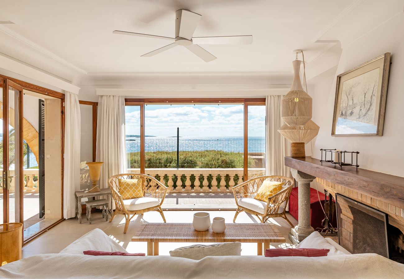 Villa en Colònia de Sant Jordi - Villa Cabrera Casa vacacional con vistas al mar y piscina en Colònia de Sant Jordi, Mallorca