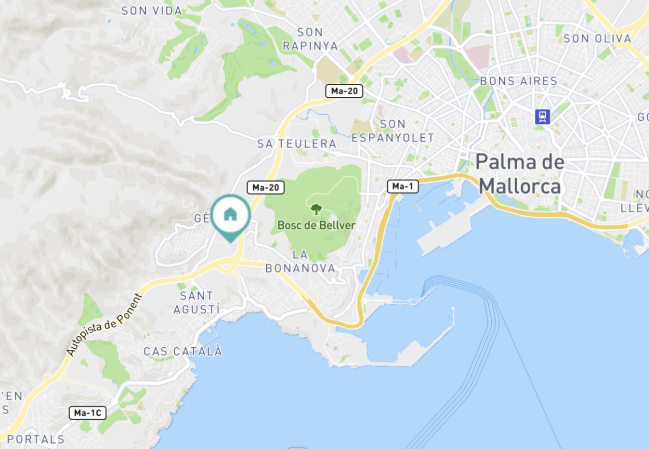 Villa en Palma - Villa Genova Villa en las montañas de Genova con vistas al mar y cerca de la ciudad y la playa Villa en Palma - Villa Genova Villa en las montañas de Genova con vistas al mar y cerca de la ciudad y la playa