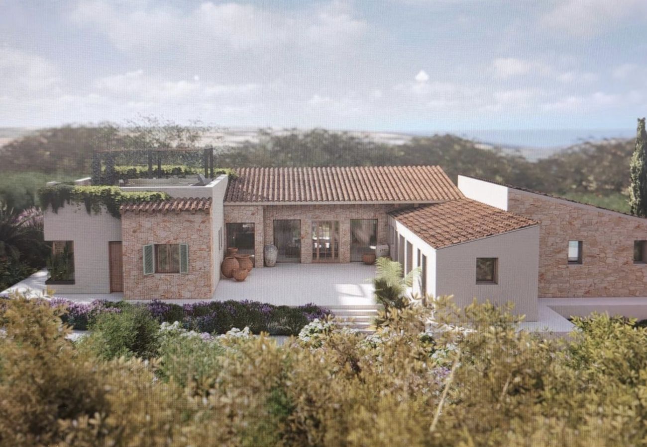 Parcela en Santanyi - Terreno de finca cerca de Santanyí a 500 m de la playa con licencia de obra Parcela en Santanyi - Terreno de finca cerca de Santanyí a 500 m de la playa con licencia de obra