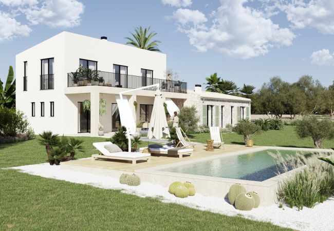 Villa en Porto Cristo - Villa de Nueva Construcción Porto Cristo Mallorca en Venta