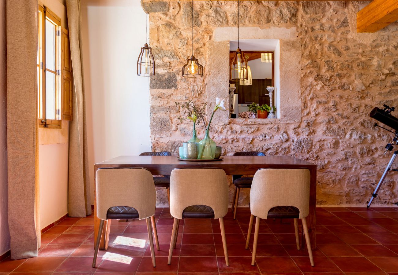 House in Santanyi - Casa Munch >> A taste of nature and silence with a private pool 