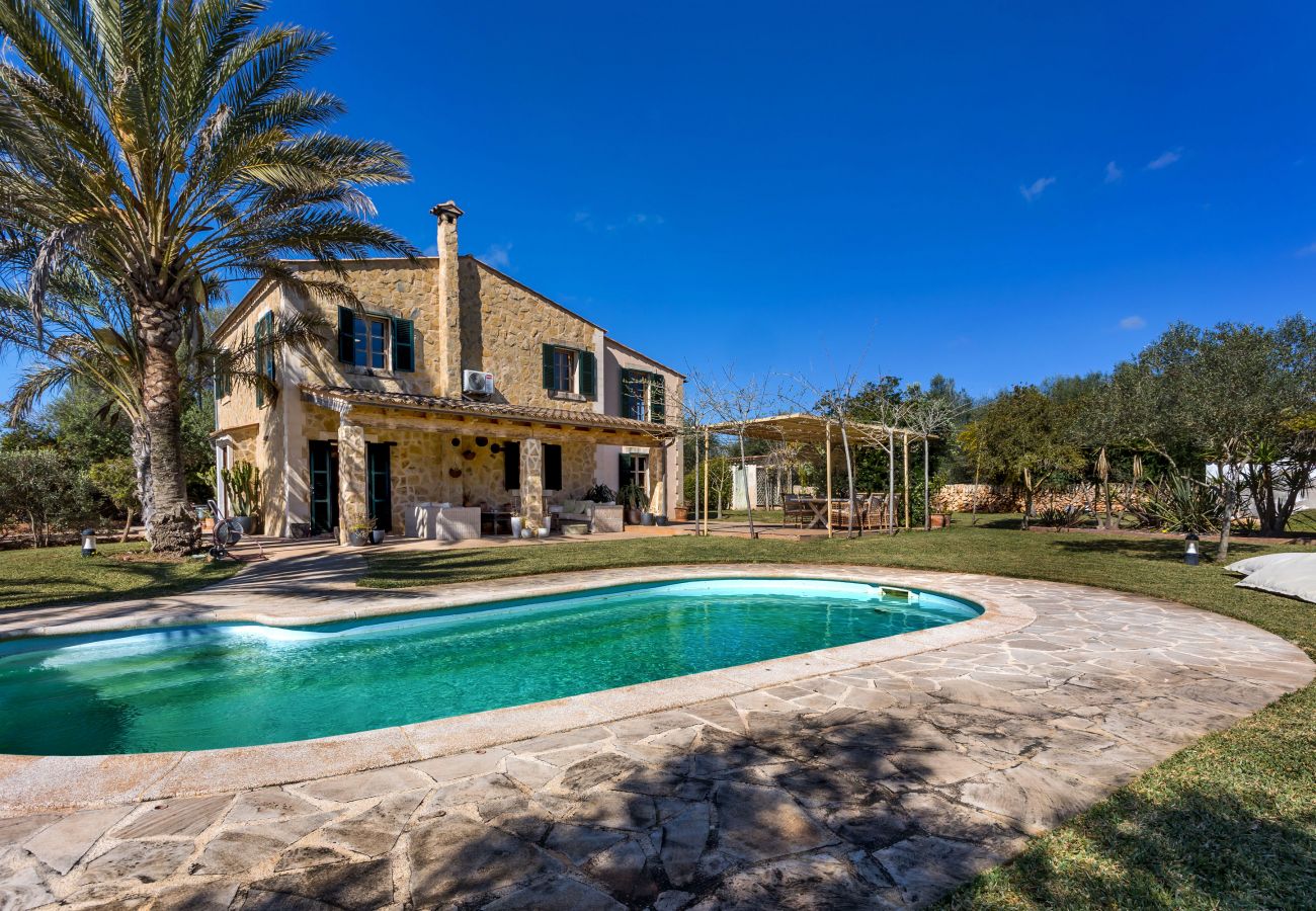 House in Santanyi - Casa Munch >> A taste of nature and silence with a private pool 