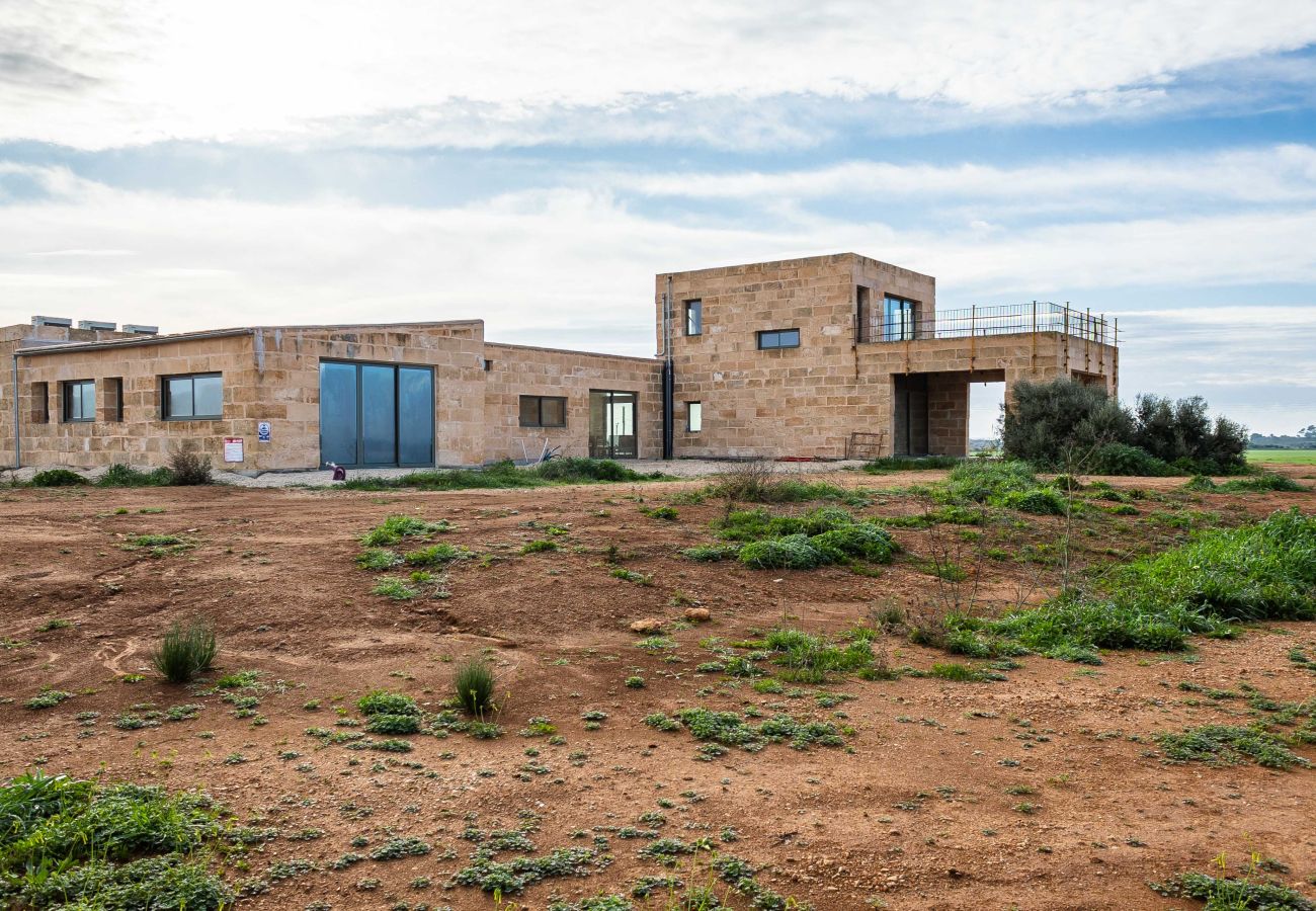 Country house in Campos - Finca Campo Sol Modern Finca in Campos with Pool for Long Term Rental in Mallorca